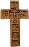 Handmade Carved Aromatic Wax Cross Blessed From Mount Athos 234...