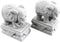Romansk Pets Fish Tank Decorations Aquarium Decoration Mini - A Pair FengShui Elephant Ornaments for 10 Gallon or Smaller Fish Tanks...