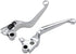 2X Chrome Brake Clutch Hand Levers Fit Harley Davidson Dyna XL Sportster 883 1200 Softail Fat Boy Road King...