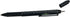 Performance Tool W9217 2 pk. Multi-Function Aluminum Black Ballpoint Pens, LED Light Stylus Ruler Level Bottle Opener Slotted & Phillips Screwdriv...