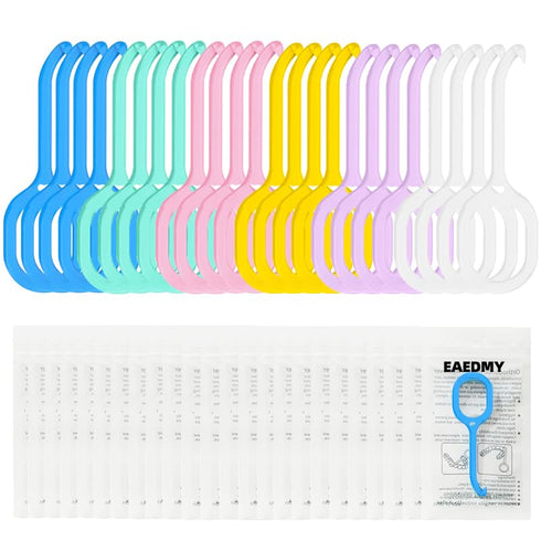 24PCS Clear Aligner Removal Tool for Invisible Removable Braces Retainers and Dentures, Dental Grade Personal Orthodontic Solution Accessories (24...