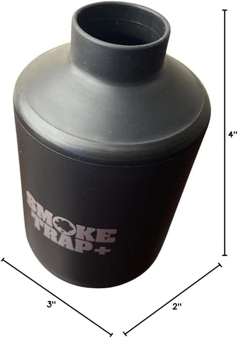 Smoke Trap + | Personal Air Filter (Sploof) - Smoke Filter With Long Lasting 500+ Uses with Easy Exhale - (Black)...