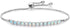 MDFUN Bracelet for Women 18k White Gold Plated Created Round Opal Simple Adjustable Tennis Opal Bracelet...