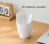 3 Pack Wall Mount Makeup Holder Organizer,Hanging Plastic Wall Storage Cup Holder for Makeup Brush,Toothbrush,Lipstick,Eyeliner,Cosmetic,Multi-Fuc...