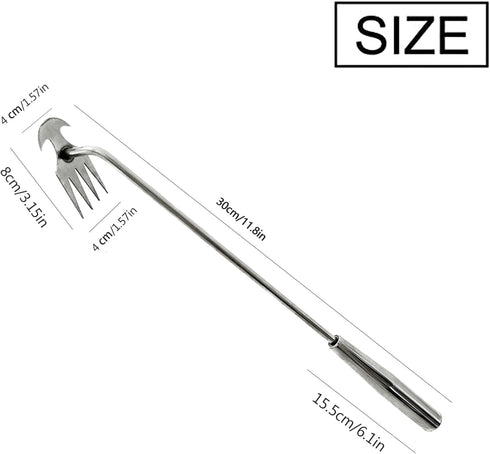 Weed Puller Tool, 2023 New Durable Garden Pulling Portable Weeder Tool for Vegetable Gardening Backyard Farm Planting & Weeding (11.8 inch Assembl...