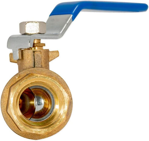 Eastman 3/4 Inch IPS Heavy Duty Full Port Ball Valve, Brass Plumbing Fitting, 20047LF...