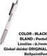 Staedtler Mars Drafting Mechanical Pencils 4 pk, 0.3, 0.5, 0.7,& 0.9mm widths + DaiDai Original ballpoint pen...