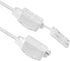 ETL Certified 2-Pack SPT2 16AWG 2 Prong Power Extension Cord, 13 Amp 1625 Watts, VSEER Polarized 3 Outlets with Safety Cap Protect for Home Office...