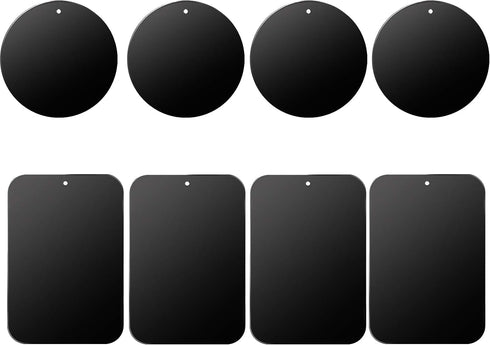 D.SKING 8-Pack Replacement Mount Metal Plates Car Phone Holder Iron Plates for Car Mount Car Kits...