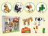 TOYMAKER La Granja de Zenon Bartolito Vaca Lola Farm Animal Dolls Toys for Ages 2-4 Building Block Figures Set with Spanish Music Box as Birthday ...