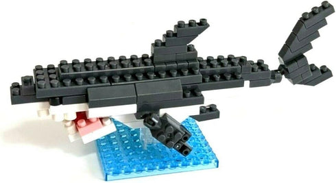 DAISO Great White Shark Petit Block from Daiso Japan...