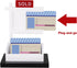 Real Estate Business Card Holder Display Sold Sign for Realtor Business Desktop Business Card Storage Agent Office Reception Holds 3.54 x 2.16 inc...