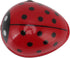 Mini Desktop Vacuum Cleaner Cartoon Ladybug Sweeper Handheld Vacuum Paper Portable Ladybird Shape for Cute Red Red Ladybird Handheld Vacuums...