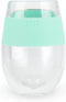 Host Cooling Cup, Set of 1 Double Wall Insulated Freezable Drink Chilling Tumbler with Freezing Gel, Glasses for Red and White Wine, 8.5 oz, Mint ...