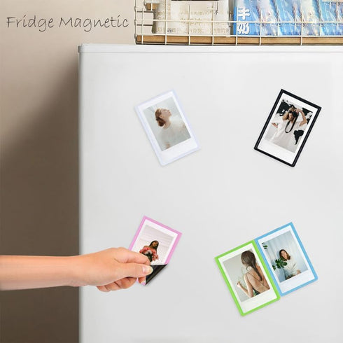 Orga'Neat 2x3 Magnetic Photo Frame Refrigerator for Fujifilm Instax Mini Instant Film, Magnet Picture Frames for Fridge Small Picture Holder for 8...