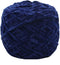 8oz/250g Fluffy Velvet Chenille Yarn DIY Crocheting Knitting Chenille Yarn Afghan Making Yarn Sweaters Hats Socks Velvet Yarn Evening Blue Chenill...