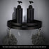 TOPINCN Bathroom Corner Shelf for Shower Wall Mounted Shower Caddy Storage Organizer for Kitchen Toilet(Black)...