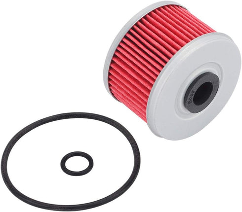 3 Packs HF113 Oil Filter 15412-HM5-A10 with O-Rings Fit for ATC250ES ATC350X TRX250 TRX300 TRX350 TRX400EX TRX420FE TRX450ES TRX500FE XL250R XL350...