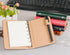 2-Pack 6 Ring Binder Cover, leather A7 Binder Notebook Cover Refillable Loose Leaf Round Ring Personal Journal with Insert 50 Sheets Paper ?Mini P...