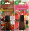 Air Wick Essential Mist Diffuser Oil Refills Combo Pack Set of 2 Fragrance Mist Refills, Vanilla & Carmel Lush Honeysuckle & Raspberry Fall Scent,...