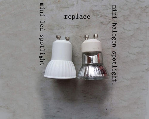 MR11 GU10 35mm Mini LED 3W 120V Non-Dimmable Spotlight Small Bulb Replace 35W Halogen Bulb Equivalent GU10 LED Spotlight...