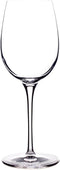 Luigi Bormioli Styles 12.75 oz Soft White Wine Glasses (Set of 2), 2 Count (Pack of 1), Clear...