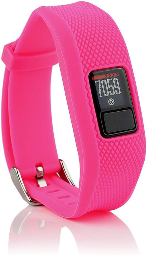 Compatible with Garmin Vivofit 3/jr/jr 2 Bands,Adjustable Replacement Wristbands with Watch Buckle for Garmin Vivofit 3 Kids Women Men(No Tracker)...