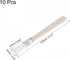 uxcell 0.5" Width Small Paint Brush Natural Bristle with Wood Handle Painting Tool for Wall, Door, Cabinets, Furniture, Fences, White 10Pcs...