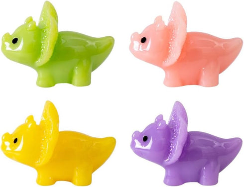 12 Pcs Mini Resin Dinosaur Figures Small Dinosaur Tiny Dinosaur for Mini Garden Micro Landscape Aquarium Home Decoration Dinosaur Party Favors (Re...