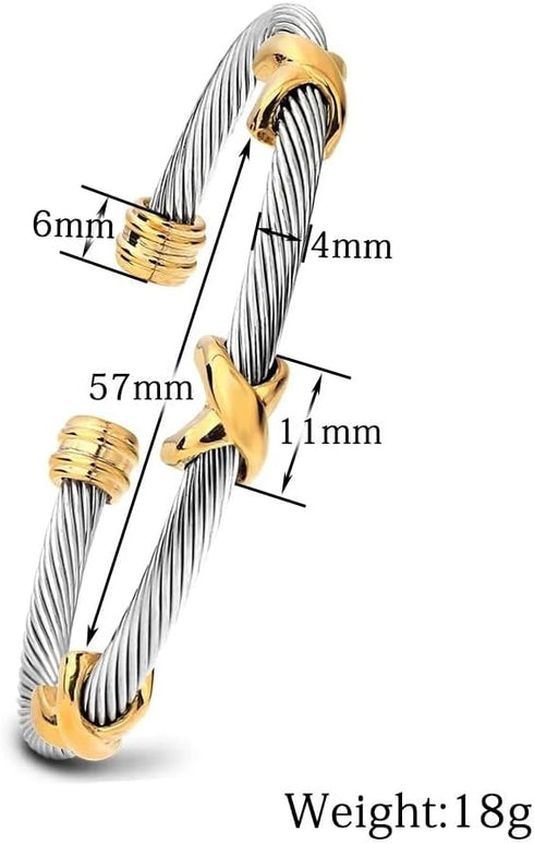 Cable Bracelets For Women, Multifunctional Twisted Bracelets for Women, Famous Twisted Cable Bracelets Bracelet Designs Women's Bracelets Fashion ...