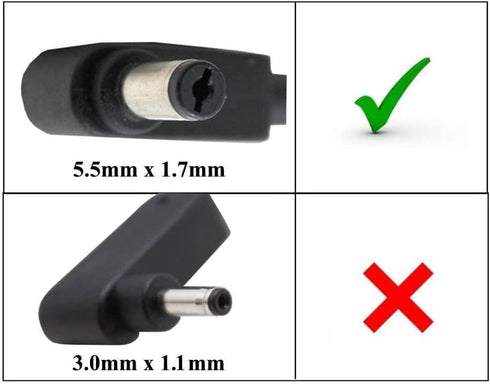 Original 19V 2.37A 45W 5.5 * 1.7mm Laptop AC Adapter Compatible for ACER 13-045N2A A045R021L ADP-45HE B PA-1450-26 Power Supply Charger Supply....