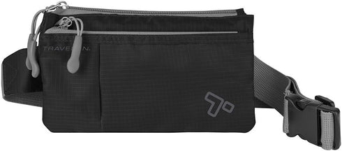 Travelon 6 Pocket Waist-Pack, Black, One Size...