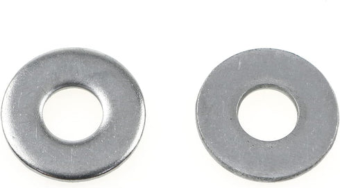 Flat Washer LUORNG 24pcs M6 16mm Outer Diameter 304 Stainless Steel Flat Washer Adjustment Hardware Fitting Accessories Metal Plain Gasket for Bol...