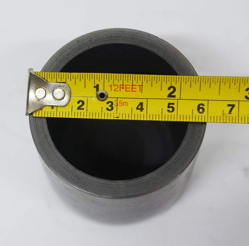 OTOOLWORLD Smelting Lab Graphite Crucible with Cover Lab Supply 60MM X 60MM...