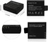 VVHOOY 3 PCS 1050mAh Rechargeable Action Camera Battery Pack Dual Battery Charger Compatible with AKASO EK7000 EK5000 Brave 4/ DBPOWER EX5000/EKEN...
