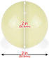 Glow Green Auto Car Shift Knob Round Ball Weighted Manual Gear Stick Shifter Adapter JDM Universal...