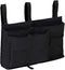 Bunk Bed Organizer, Bedside Storage Caddy, Hanging Pocket for Camp, Dorm Room, Hospital Bed Rail and More (Black)...