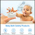 b&h Baby Bath Thermometer, White Swan Shaped Baby Safe Floating Bath Thermometer - Easy to Read Screen - Reliable Temperature Readings...