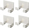 Shower Hooks Razor Holder for Shower - Ideal for Loofah, Towel, Coat - 4 Pack Stainless Steel Shower Razor Holder for Wall, Perfect as Bathroom Ho...