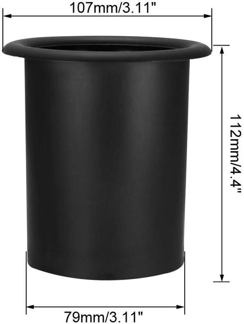 uxcell 2Pcs 85mm x 112mm Speaker Port Tube Subwoofer Bass Reflex Tube Bass Box Vent...