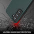Crave Slim Guard for Galaxy S21 Case, Shockproof Case for Samsung Galaxy S21, S21 5G (6.2 inch) - Forest Green...