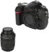 2 Pack Rear Lens Cap and Camera Body Cap Cover Kit for Nikon D3500 D3400 D3300 D3200 D3100 D5100 D5200 D5300 D5500 D5600 D7000 D7100 D7200 D7500 D...