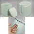 Tiny Countertop Trash Can, 0.5 Gallon with Push-Button (Green)...