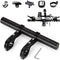 RIIPOO Aluminum Alloy Bike Handlebar Extender - 11.8" Dual Bracket for Mountain Cycling - Secure Mount for Headlights, Flashlights & Phone Holder...