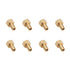 1/24 RC Hex Nut, 8Pcs 1/24 RC Hex Nut Brass RC Wheel Lock Nut Replacement Accessories for SCX24 Wheels & Tires (8mm)...