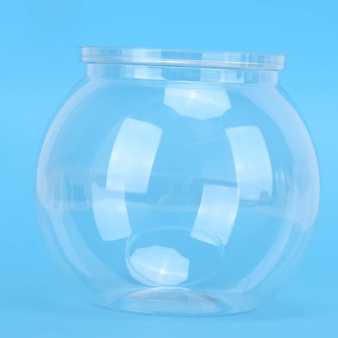 Mini Fish Tank, Transparent Plastic Fish Bowl Betta Tank Fish Plant Tanks for Desk Bookshelf (Mini)...