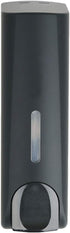 Shampoo and Conditioner Dispenser, No Drill Wall Mounted Shower Dispenser, Black, Single Chamber, 350ml...