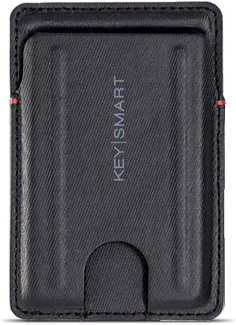 KeySmart Minimalist Wallet For Men - Credit Card Holder & RFID Blocking Wallet For Men - TecTuff Leather Easy Slide Slots - Compact & Lightweight ...