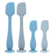 Baby Diaper Cream Spatula, Silicone Baby Diaper Rash Cream Applicator, Soft Butt Paste Spatula Brush with Suction Base for Newborn Essentials, 4-P...