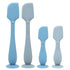 Baby Diaper Cream Spatula, Silicone Baby Diaper Rash Cream Applicator, Soft Butt Paste Spatula Brush with Suction Base for Newborn Essentials, 4-P...